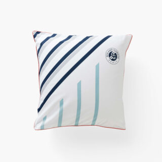 taie-d-oreiller-carree-percale-de-coton-roland-garros-2023